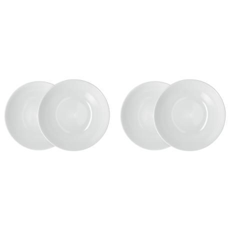 SILVERCREST 4 Borden of diepe borden (soepbord/wit)