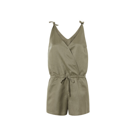 esmara Korte dames jumpsuit (Olijfgroen, 38)