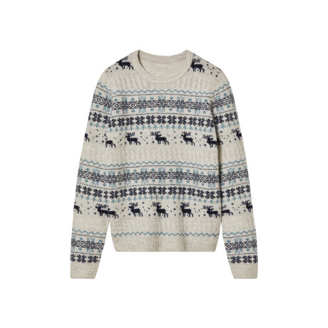 pepperts! Kinder kersttrui (146/152, Beige)