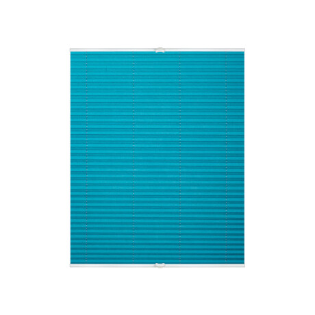 Lichtblick plisségordijn Klemmfix (Blauw, 95 x 130 cm)