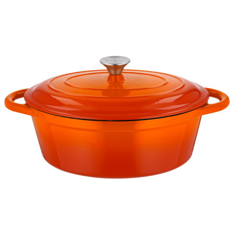 SILVERCREST Gietijzeren pan 29 cm 4,8 L (Oranje)