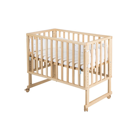 roba 3-in-1 co-sleeper babybed Safe Asleep (naturel gelakt)
