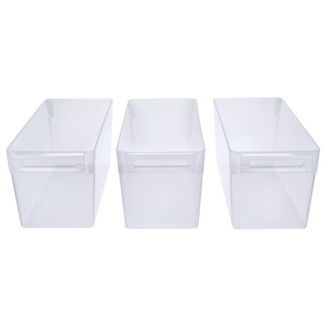 SILVERCREST Koelkastorganizers - 3 bakjes - 4,8 L