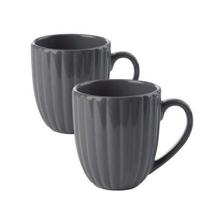 LIVARNO home Servies 2-delig (Bekers, Grijs)