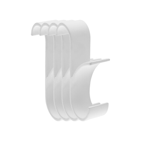 LIVARNO home 4 Radiator- of deurhaken (Radiatorhaken wit, set van 4)