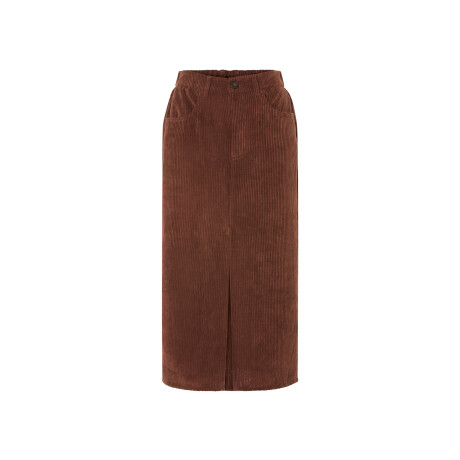 esmara Corduroy dames rok (34, Bruin)