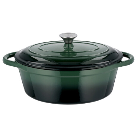SILVERCREST Gietijzeren pan 29 cm 4,8 L (Groen)