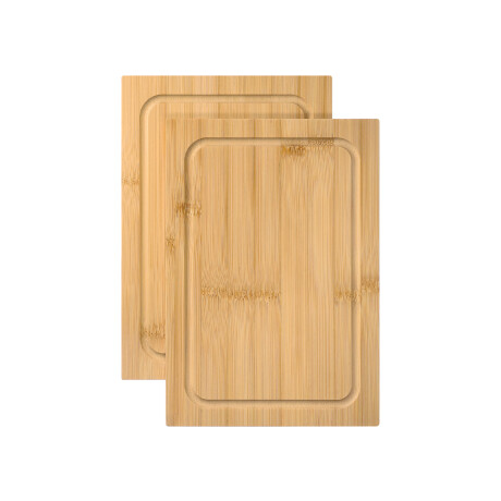 SILVERCREST Bamboe snijplank (kleine set van 2)