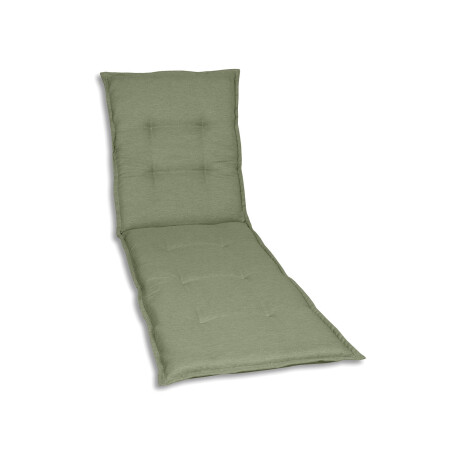GO-DE Textil Tuinkussen (Stoelkussen voor een ligbed, Lichtgroen)