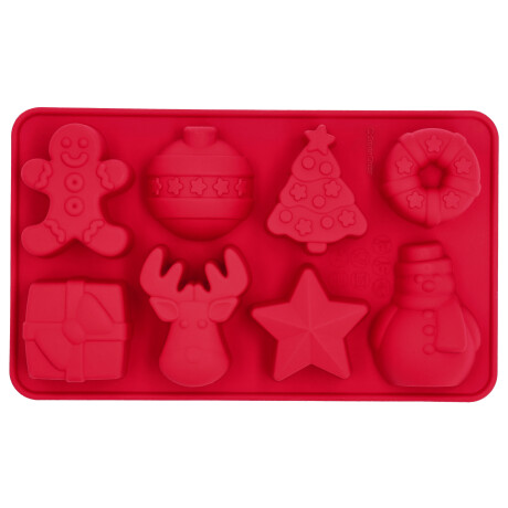SILVERCREST Siliconen bakvorm of pralinevorm (Bakvorm kerstversiering)