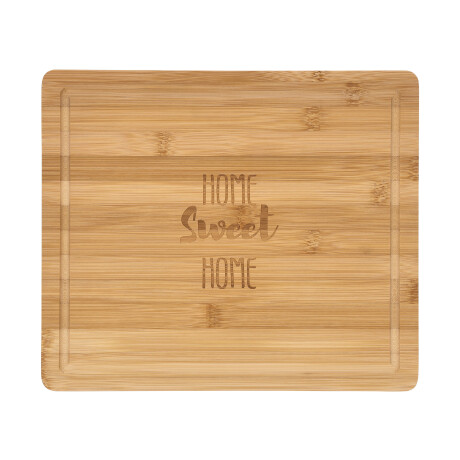 SILVERCREST Bamboe snijplank (Home sweet home)