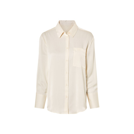 esmara Satijnen dames blouse (40, Crème)