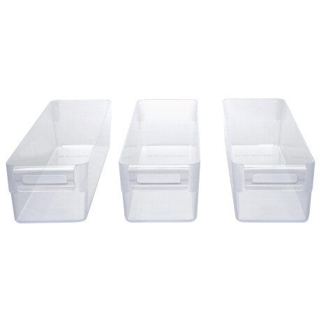 SILVERCREST Koelkastorganizers - 3 bakjes - 1,8 L