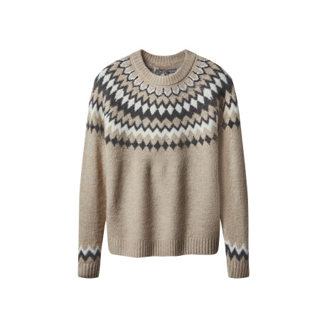 esmara Gebreide dames trui (Beige, M (40/42))