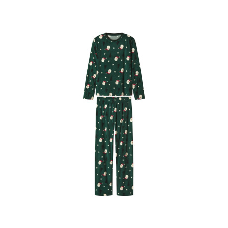 esmara Velours kinder kerstpyjama (Groen, 146/152)