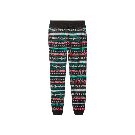 esmara Dames kerstjoggingbroek (Zwart, L (44/46))