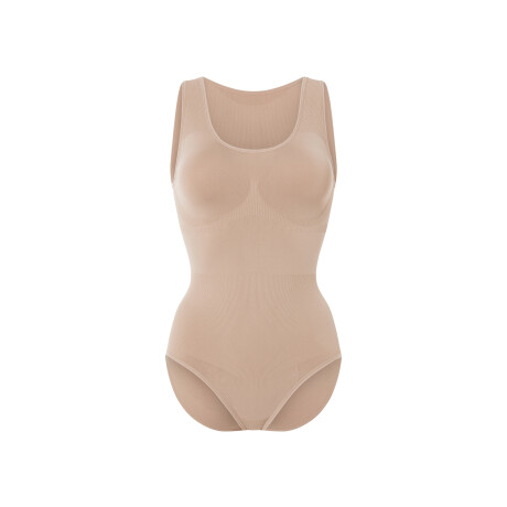 esmara Dames Soft-Shaping body (Beige, M (40/42))