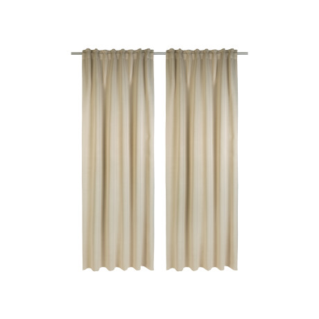 LIVARNO home Verduisterende gordijnen 135 x 254 cm (Beige)