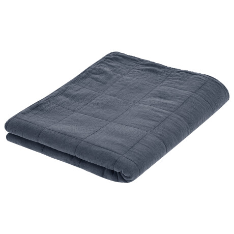 LIVARNO home Plaid 180 x 240 cm (Marineblauw)