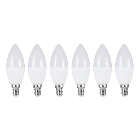 LIVARNO home LED-lampen 6 stuks (Kaars E14)
