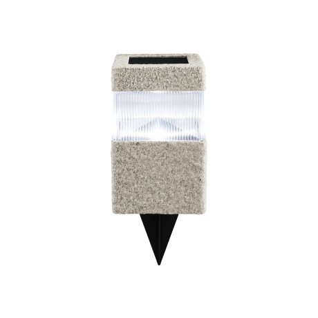 LIVARNO home Solar tuinlamp (Rechthoekig, Lichtgrijs)