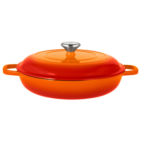 SILVERCREST Gietijzeren hapjespan, Ø30 cm (Oranje)