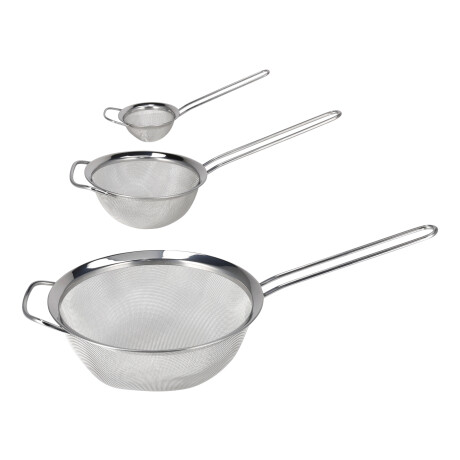 SILVERCREST RVS zeef set 3-delig
