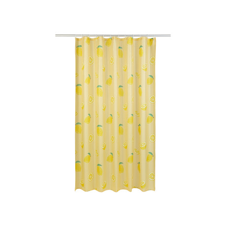 LIVARNO home Douchegordijn 180 x 200 cm (Citroenen)