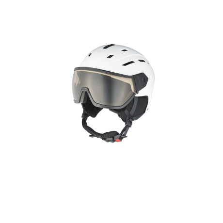 CRIVIT Skihelm met fotochromatische skibril Premium (Wit, M/L)