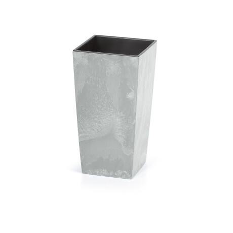 Prosperplast Bloempot (Grijs in betonlook, 33 x 33 x 61 cm)