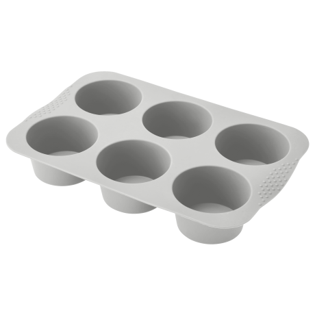 SILVERCREST Siliconen bakvormen (Muffinvorm antraciet)