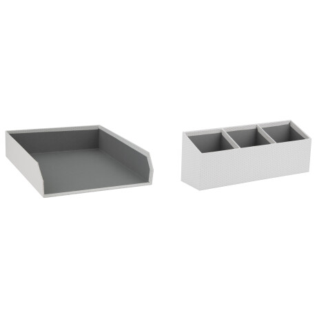 crelando Bureau organizer (Documentenbak/organizerset, Wit)