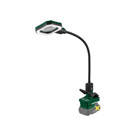 PARKSIDE Accu-klemlamp 20 V zonder accu en lader (Zwanenhalsloep)