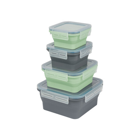 SILVERCREST Opvouwbare vershoudbakjes of lunchbox (Vierkant)