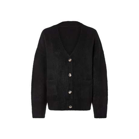 esmara Dames oversized vest (M (40/42), Zwart)