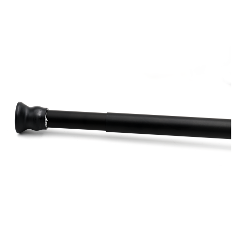 Ridder Telescopische stang voor douchegordijn 70-115 cm (Zwart)