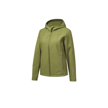 CRIVIT Dames thermo softshelljas (M (40/42), Groen)