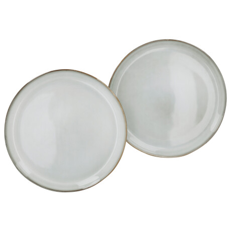 SILVERCREST Set van 2 dinerborden of soepborden (Dinerbordenset, beige)