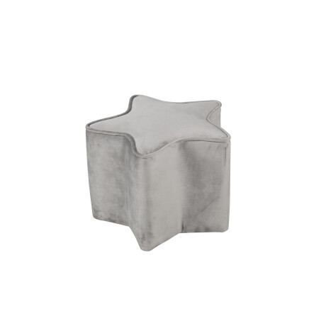 roba Kinderpoef (Stervorm, Grijs)