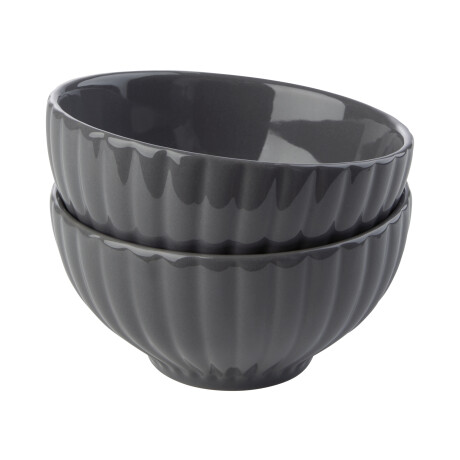 LIVARNO home Servies 2-delig (Kommen, Grijs)