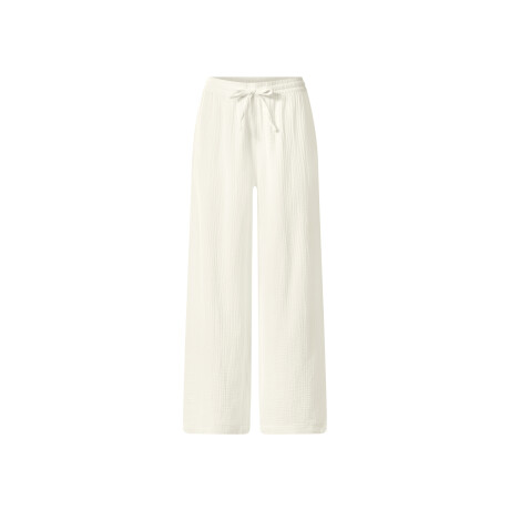 esmara Mousseline dames broek (Wit, M (40/42))
