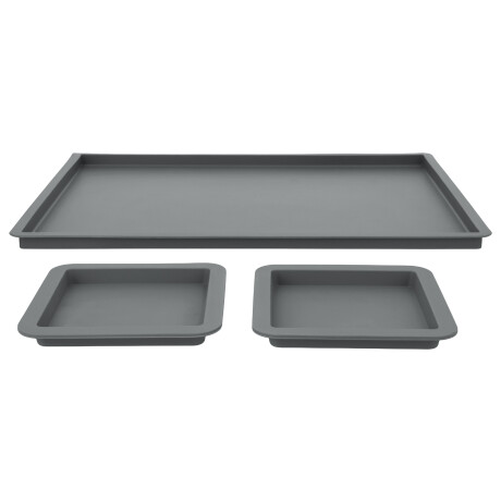 SILVERCREST Siliconen bakvormen (Bakmat set van 3)