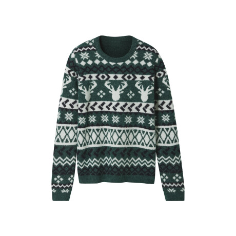 esmara Gebreide kinder kersttrui (Groen, 146/152)