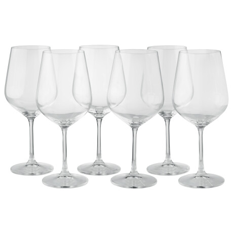 SILVERCREST Glazenset 6-delig (Rode wijn glazen)