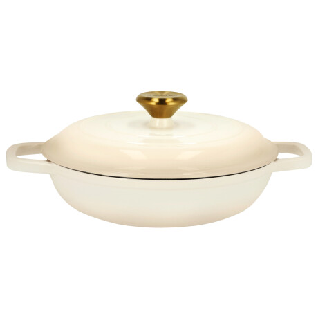 SILVERCREST Gietijzeren hapjespan, Ø25 cm (Beige)