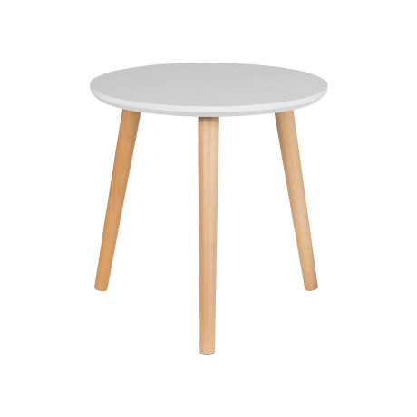 LIVARNO home Houten bijzettafel (Wit)