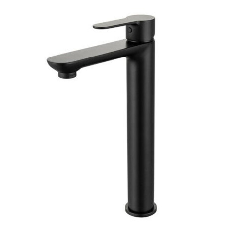 GO by Van Marcke Helene Wastafelmengkraan - eengreeps - verhoogd - 30.8cm - keramische schijven - mat zwart 8192-32 MB