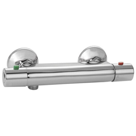 Go by Van Marcke Isisave thermostatische douchekraan waterbesparend inclusief rozetten en S-koppelingen chroom AG167-3(150MM)