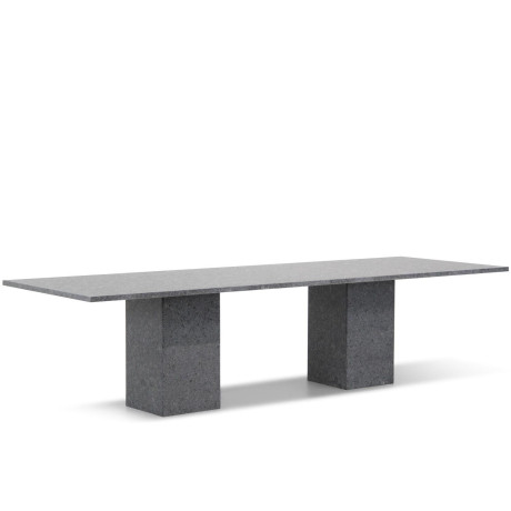 Garden Collections Graniet dining tuintafel 300 x 100 cm