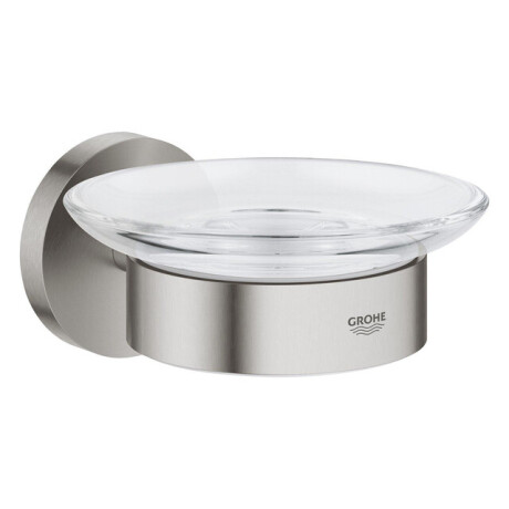 GROHE Essentials Zeepschaal - met houder - wandmontage - supersteel 40444dc1